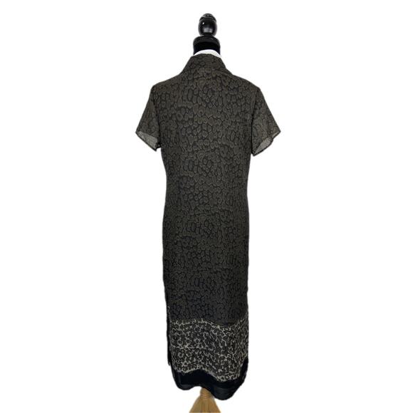 Vintage 90's 2 Piece Maxi Dress Made in USA - Women's Size 10 - Picture 2 of 6